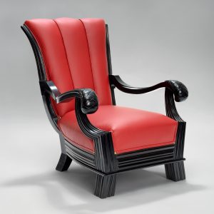 Roter Sessel, Fauteuils, Antiquitäten, Seltenheit