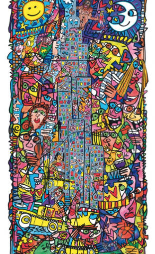 Neues von den Händlern: Galerie Augustin kommt mit Werk von James Rizzi