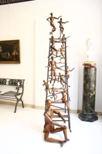 Akademiefiguren, seltene Arbeit, Antiquitäten
