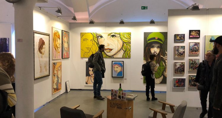 Innenansicht, Ausstellungsfläche, ARTMUC